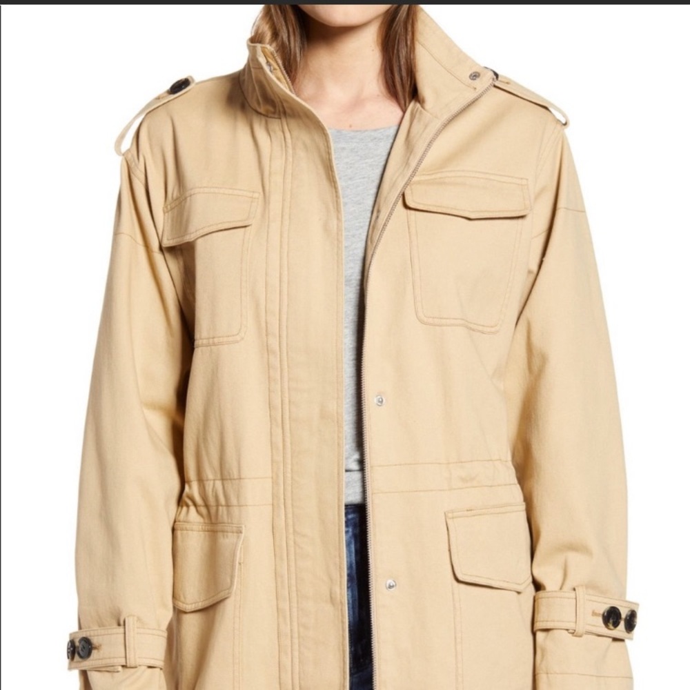Derek lam 10 Crosby cotton field jacket in camel